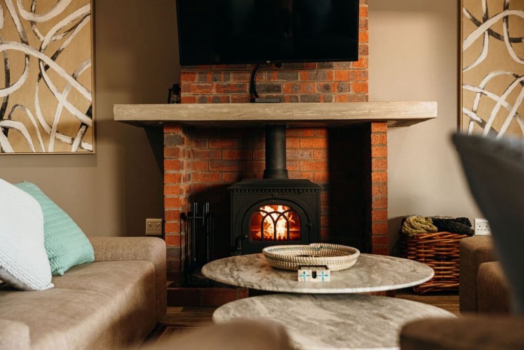 Lounge at Zebra View Drakensberg holiday home